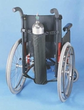 Wheelchair Oxygen Bag Black 27