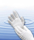 Bulk Cotton Gloves - White Large Bx/ 24ea