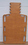 Wood Short Spine Backboard W/ Pinned Hole  32" L  x 16" W