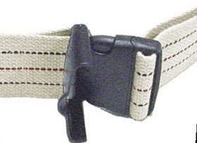 Gait Belt w/ Safety Release 2"x36" Striped