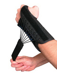 Wrist Splint w/Bungee Closure Left, Medium