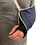 Blue Jay Universal Arm Sling with Shoulder Comfort Pad-Blue