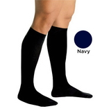 Men's Firm Support Socks 20-30mmHg Navy Small