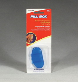 Complete Supplies Pill Box-Daily (Kidney Shaped)