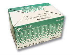 Specialist Plaster Bandages X-Fast Setting 5"x5yds Bx/12