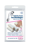 Complete Supplies Tubular-Foam Toe Bandage, Pk/3 Large