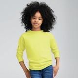 Fruit Of The Loom 4930B Youth 5.6oz 100% Longsleeve