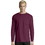 Custom Hanes 5596 Tagless Pocket Long Sleeve T-shirt, Price/each