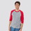 Gildan 5700 Heavy Cotton Adult 3/4 Raglan T-shirt, Price/each