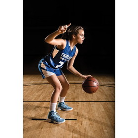 Augusta AG1732 Ladies Step&#45;Back Basketball Jersey