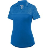 Augusta Sportswear 5413 Ladies Shadow Tonal Heather Sport Shirt