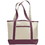 Q-Tees Q125800 Small Canvas Deluxe Tote, Price/each