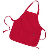 Q-Tees Q4250 Full- Length Apron With Pouch