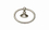 Harney 16174 7" Satin Nickel Savannah Collection Towel Ring