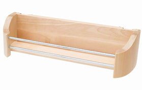 Rev-A-Shelf 4235-14-5 13-3/4"W Natural Wood Shelf with Clips - 5 per box
