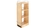 Rev-A-Shelf 448-BBSCWC-8C 10-3/4"D x 8"W x 26-3/16"H Maple Wood Soft Close Cabinet Organizer, Price/ea