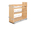 Rev-A-Shelf 448-BDDSC-8C 8" Wide Natural Wood Pullout Soft-close Base Cabinet Organizer, Price/ea