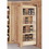 Rev-A-Shelf 448-HP-523C 5"W Natural Wood Hood Pullout with Shelves