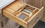 Rev-A-Shelf 4KCB-419HFLSC-1 16-1/2"W Natural Wood Soft-close Knife Drawer with Cutting Board for Frameless Installation, Price/Each