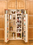 Rev-A-Shelf 4WP18-45-KIT 45"H Natural Wood Tall/Pantry Cabinet Organizer, Price/ea