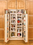 Rev-A-Shelf 4WP18-51-KIT 51"H Natural Wood Tall/Pantry Cabinet Organizer, Price/ea
