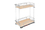 Rev-A-Shelf 5322-BCSC-11-MP 11-3/4"W Chrome/Maple 2 Shelf Soft-close Wire Base Cabinet Organizer, Price/ea