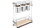 Rev-A-Shelf 5322UT-BCSC-8-MP 8" Wide Stainless Steel Wire Soft-close Pullout with Three Utensil Containers Base Cabinet Organizer, Price/Each
