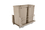Rev-A-Shelf 53WC-1527SCDM-212 Champagne Soft-close 27QT Double Waste Container Pullout, Price/ea