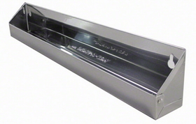Rev-A-Shelf 6581-22-5 22" Silver Stainless Steel Tip-Out Tray without Stop