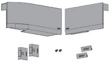 Blum B23K8000TG Dark Gray Aventos HK-Top Series Cover Set for Servodrive Applications with Switches