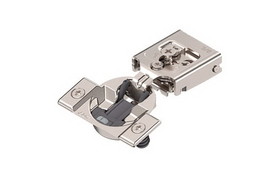 Blum B30C258BS06 105 Degree 3/8" Overlay Blumotion Soft-closing Doweled Compact Clip Hinge