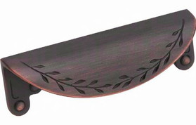 Amerock BP1582ORB DISC/M 3" Center to Center Oil-rubbed Bronze Nature's Splendor Collection Cup Pull