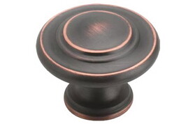 Amerock BP1586ORB 1-3/8" Diameter Oil Rubbed Bronze Inspirations Knob