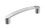 Amerock BP36899-26 96mm Center to Center Polished Chrome Rift Collection Pull, Price/Each