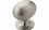 Amerock BP53018-G10 1-3/8" x 1" Satin Nickel Allison Oversized Oval Knob, Price/EACH