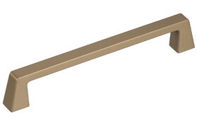 Amerock BP55278BBZ 160mm Center to Center 7-1/4" Length Golden Champagne Blackrock Collection Pull