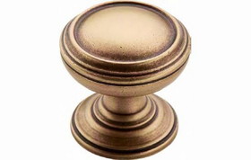 Amerock BP55342-GB 1-1/4" Diameter Gilded Bronze Revitalize Knob