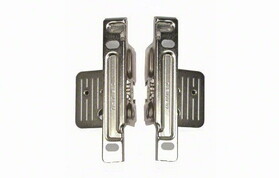 Blum BZSF1200 *KIT* M/K/H Height Nickel Screw-on Front Fixing Bracket Clip for Metabox
