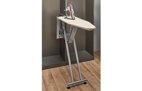 Rev-A-Shelf CPUIBSL-14-SM-1 43"L Pop-Up Soft-Close Partition/Cabinet Side Mount Premier Ironing Board