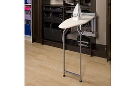 Rev-A-Shelf CSWIBSL-14-SM-1 38"L Swivel Soft-Close Partition/Cabinet Side Mount Deluxe Ironing Board