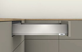 Blum MB-M-450GR 18" M Height Merivobox Series Gray Kit - 125 Lb Weight Rating