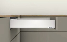 Blum MB-M-450WH-HD 18" M Height Merivobox Series White Kit - 170 Lb Weight Rating