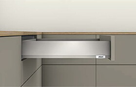 Blum MB-M-550GR 22" M Height Merivobox Series Gray Kit - 125 Lb Weight Rating