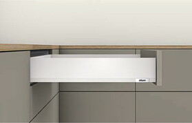Blum MB-M-600WH-HD 24" M Height Merivobox Series White Kit - 170 Lb Weight Rating