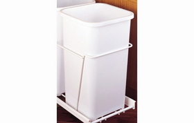 Rev-A-Shelf RV-1024W White 27QT Waste Container Only