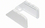 Rev-A-Shelf ST-97-11-4 SS White Plastic End Caps for Slim Tip-Out Trays, Price/Pair