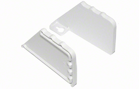 Rev-A-Shelf ST-97-11-4 White Plastic End Caps Only for 6551 + 6571 Series Tip-out Trays