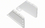 Rev-A-Shelf ST-97-11-4 White Plastic End Caps Only for 6551 + 6571 Series Tip-out Trays, Price/Pair