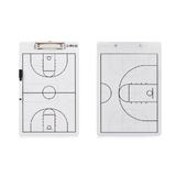 GOGO Basketball Double Sided Coaching Board, Easy-wiped Erasable Coach Clipboard, 14