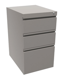 Office Source CPSBBF Metal Pedestal, 15"W x 22"D x 26-3/4"H
